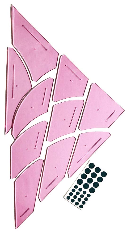 Quilting From the Heartland Cleopatras Fan Templates by Sharlene Jorgenson 