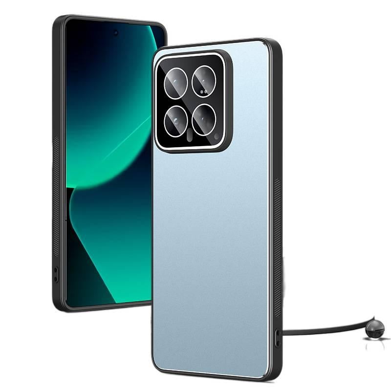 غطاء واقي بMetal لـ Redmi Note 15 مع حماية العدسة وتغطية كاملة مع مقاوم للصدمات مع ملمس غير لامع مع حماية من السقوط باللون أزرق للاستخدام العملي للحمل اليومي للمكتب - Image 1