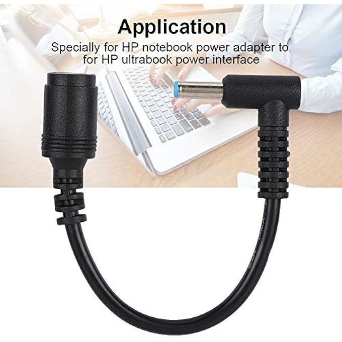 rayihni LIGHTWEIGHT 7.4 X 5.0 FEMALE TO 4.5 X3.0 MALE, ADAPTER, PLUG AND PLAY FOR COMPUTER WITH PIN CONVERSION LINE HP POWER ADAPTER - Image 2
