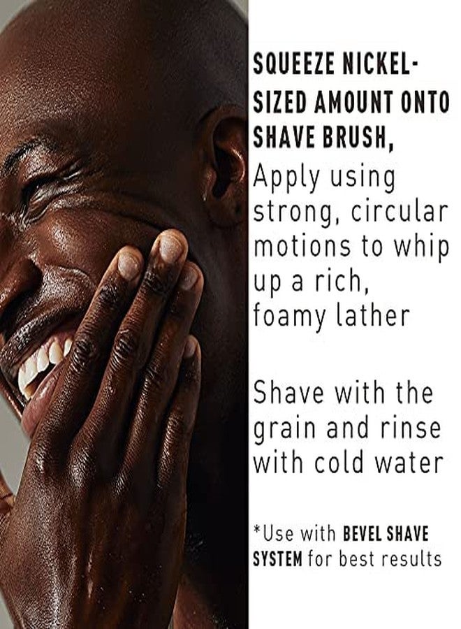 Bevel Shaving Cream for Men, Moisturizing Shave Cream with Aloe Vera and Vitamin E to Soothe Skin and Prevent Razor Bumps, 4 Fl Oz (Packaging May Vary) - Image 4