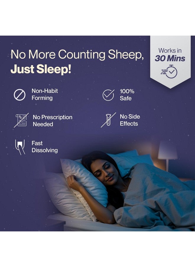 SETU ستيتو سليب رستور ميلاتونين 5 ملغ - 30 شريط ذائب في الفم (عبوة من 1) | ميلاتونين نباتي 5 ملغ | يعزز الاسترخاء والنوم، يخفف من آثار تعب السفر، غير مسبب للإدمان | نكهة نعناع لذيذة - Image 5