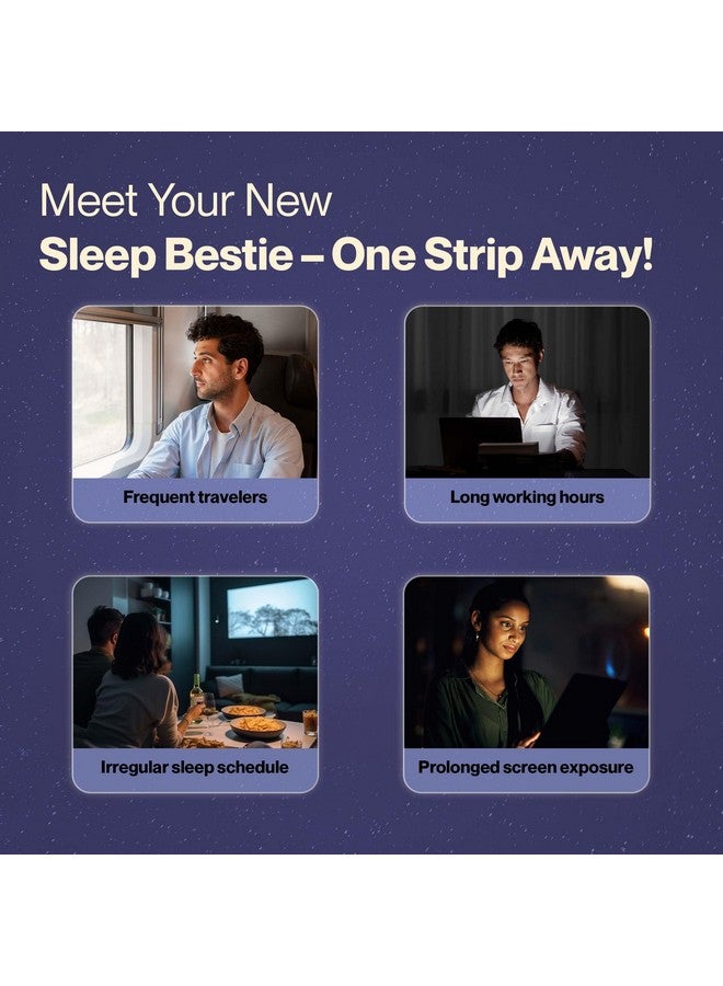 SETU ستيتو سليب رستور ميلاتونين 5 ملغ - 30 شريط ذائب في الفم (عبوة من 1) | ميلاتونين نباتي 5 ملغ | يعزز الاسترخاء والنوم، يخفف من آثار تعب السفر، غير مسبب للإدمان | نكهة نعناع لذيذة - Image 3