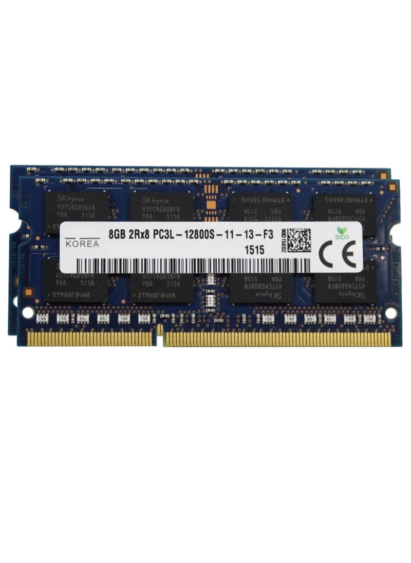 Generic 16GB DDR3L 1600MHz Laptop RAM Kit – 2×8GB SO-DIMM, PC3L-12800, 2Rx8, CL11, 1.35V 