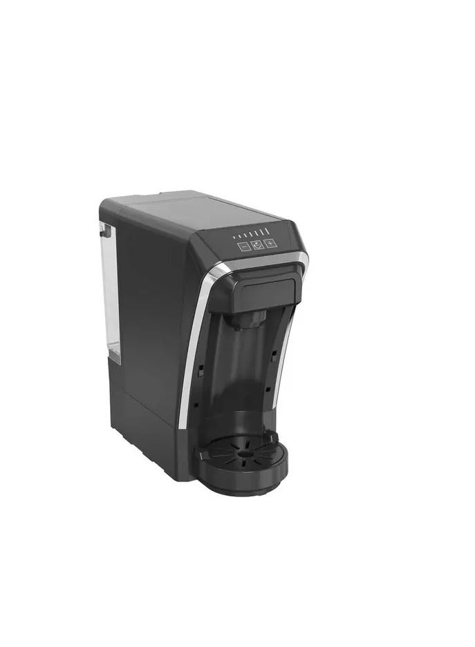 LePRESSO Multi Capsule Tea & Coffee Machine with Italian 20Bar Pump & Flow Meter / Nespresso Capsule Compatible / Tea Leaves Brewer / 1L Water Tank Capacity / 1400W Rated Power / ABS Material - Black - Image 3