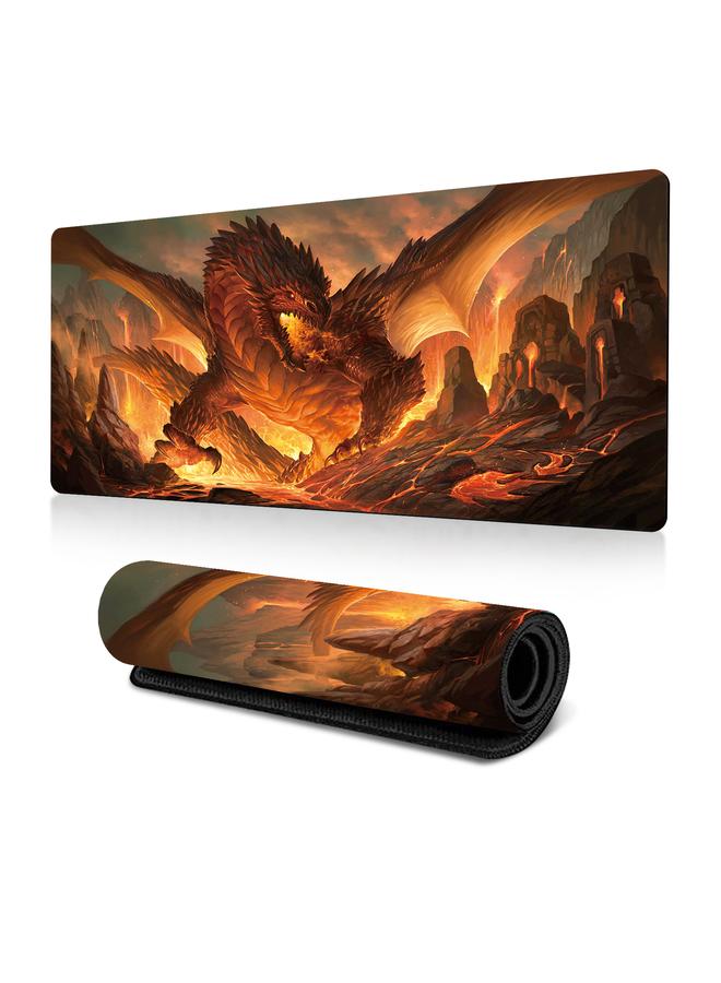 Bluejw Temu Hot Selling Series Dark Fantasy Dragon Mouse Pad Large E-Sports Table Mat Mouse Pads Rubber Anti-Slip Mat - Image 1