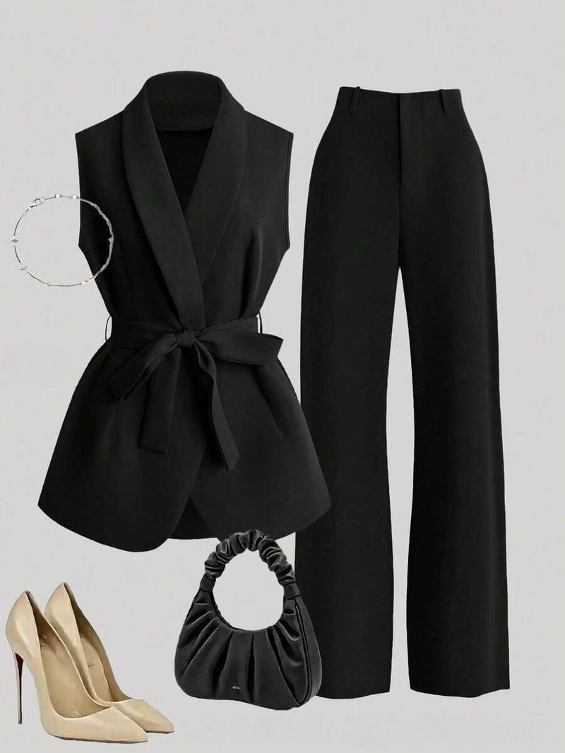 ChicPoint Women's Blazer Set - Image 1