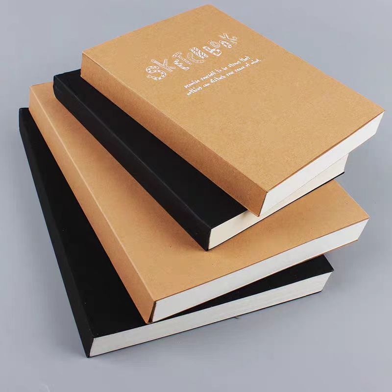 Simple Sketchbook Thickeneded 16K/32K Art Professional Drawing Book Beginner Sketchbook A4 Graffiti Blank Book - Image 3