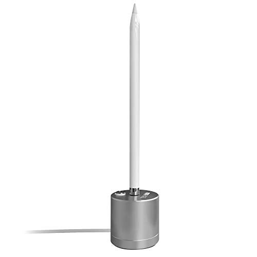 TechMatte Charging Stand Compatible with Apple Pencil 1st Generation- Premium Aluminum Charging Dock with Built-in Charging Cable (5feet) - Image 5