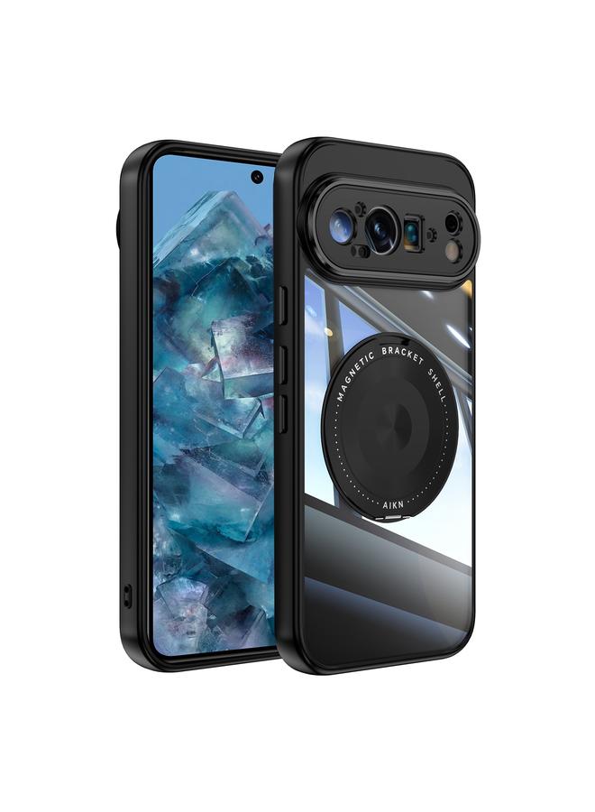 S-TOP Case For Google Pixel 9 Pro XL 360 Holder Magsafe Acrylic Hybrid TPU Phone Case - Image 1