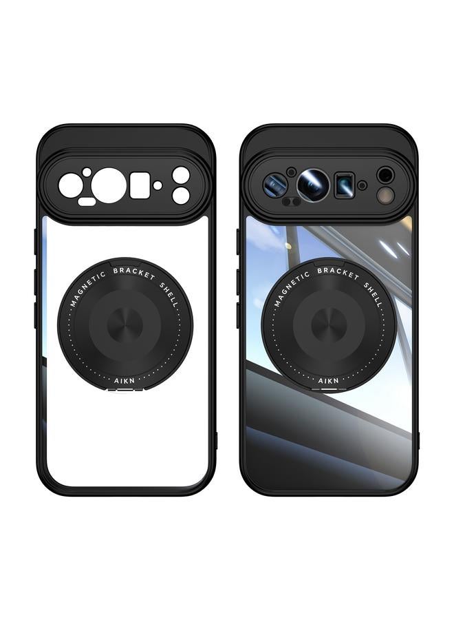 S-TOP Case For Google Pixel 9 Pro XL 360 Holder Magsafe Acrylic Hybrid TPU Phone Case - Image 2