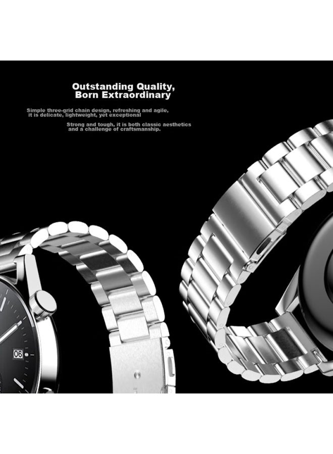 Canghua متوافق مع Xiaomi Watch Band، مناسب لـ Xiaomi Watch S4/s3/s2/s1/s1pro/color2/color Sport Edition، سوار فولاذي ثلاثي الخيوط، سوار معصم معدني من الفولاذ المقاوم للصدأ - Image 5