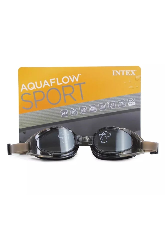 Intex Aqua Flow Water Sport Goggles- Black - Image 3