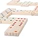 HEY PLAY Giant Wooden Dominoes Game Set 28 Piece 80WD0013 - Image 3