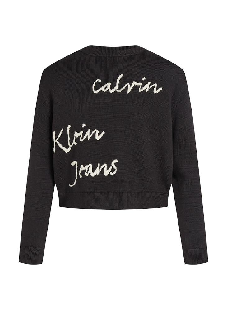 Calvin Klein Jeans Kids Graphic Logo Sweater  - Image 4