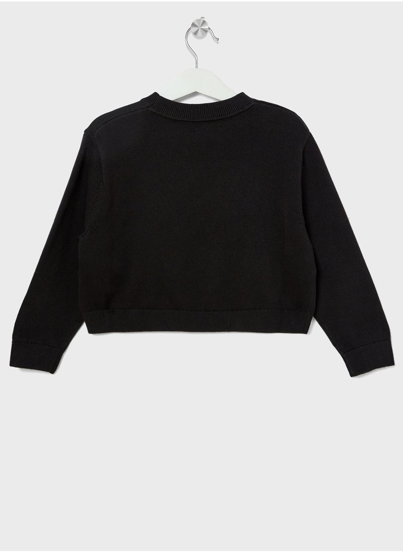 Calvin Klein Jeans Kids Graphic Logo Sweater  - Image 2