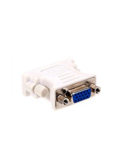 DVI to VGA Adapter DVI(24+1) Male to VGA Female Adapter Converter for Desktop Computer Laptop Monitor Projector