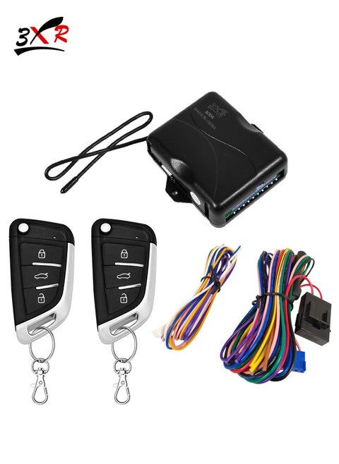 3XR Universal Remote Keyless Entry System - A004 with Central Door Locking, Trunk Release, and Car Locator
