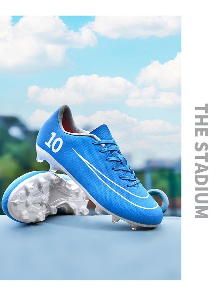 Generic - Mens Soccer Shoes For Outdoor Indoor Professional Youth Boys Soccer Shoes Unisex Soccer Shoes. - Image 1