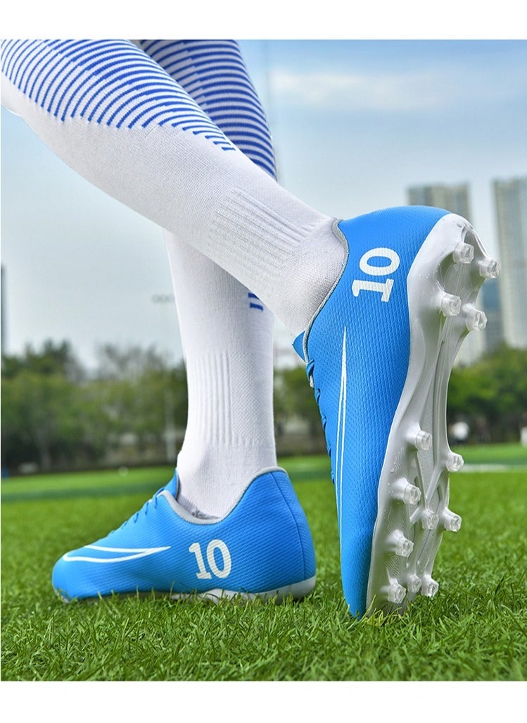Generic - Mens Soccer Shoes For Outdoor Indoor Professional Youth Boys Soccer Shoes Unisex Soccer Shoes. - Image 1
