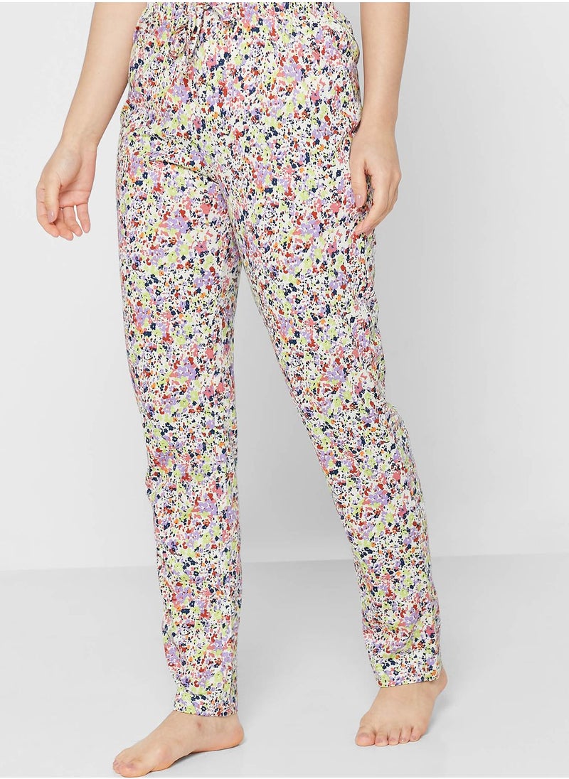 Ginger - Graphic Printed Pyjama Set - Image 1