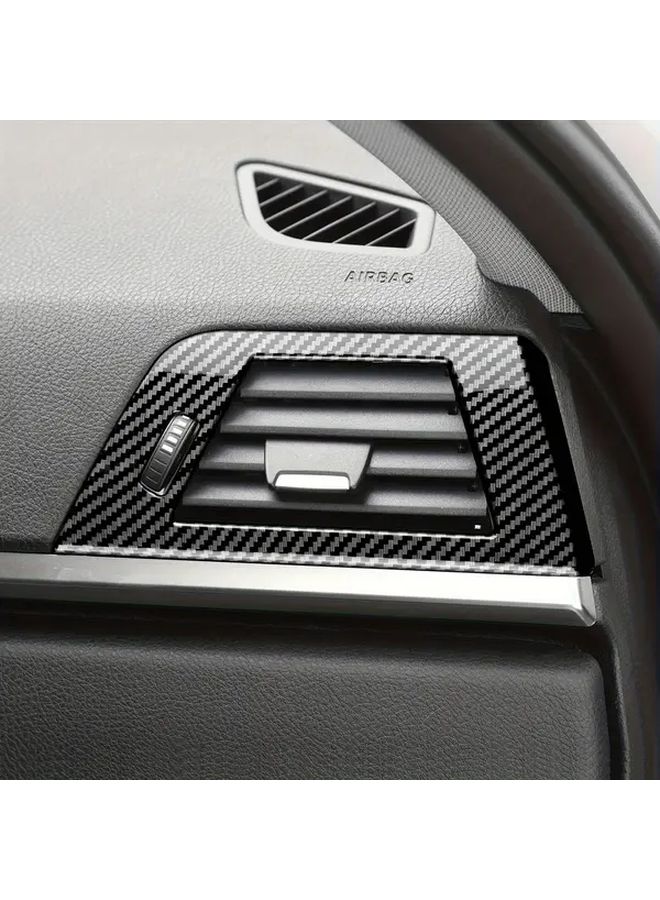 Left Drive Carbon Fiber Dashboard Vent Cover For BMW F30 F31 F32 F33 F34 F36 - Image 4
