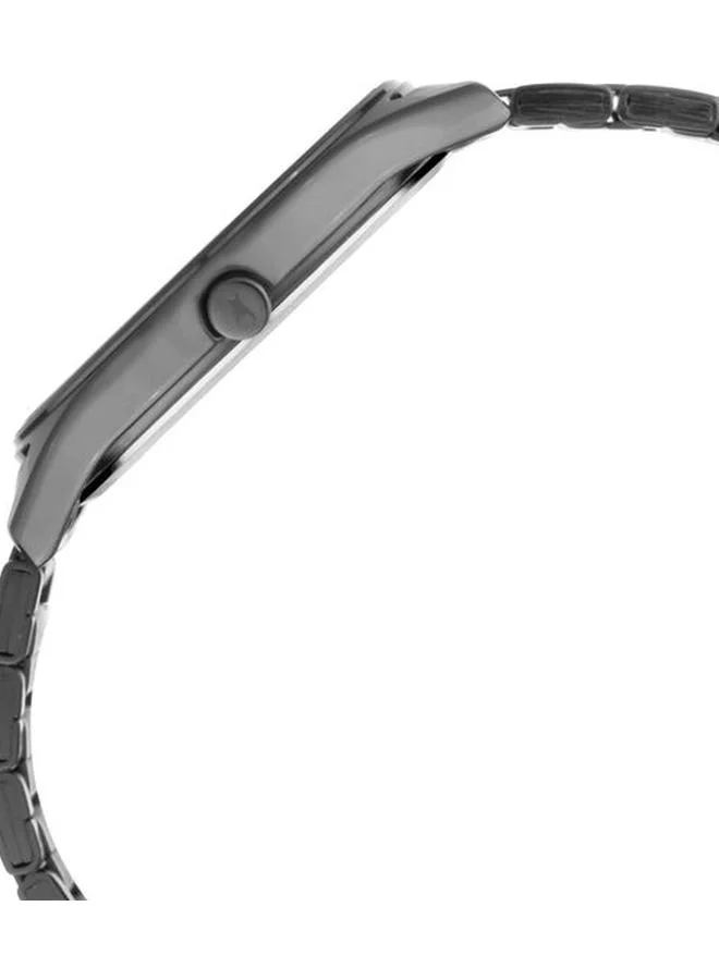 TITAN Men's Analog Display Watch With Black Stainless Steel Strap - 3237NM01