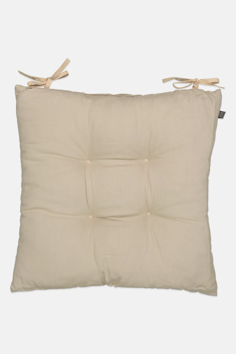 Muy Mucho Solid Chair Cushion 40 x 40 cm, Grey
