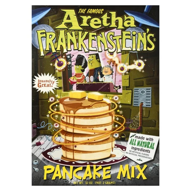 Aretha Frankenstein's Insanely Great Pancake Mix - 32 Oz Box - Image 3
