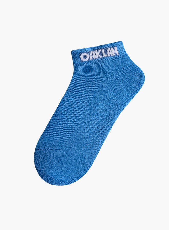 Oaklan by Shoexpress Boys Printed Ankle Length Sports Socks - Set of 5  - Image 2