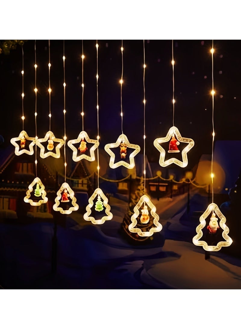 Dual-Level Christmas Lights in Multiple Colors - Image 1