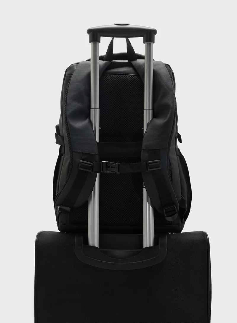 Robert Wood Padded Back Support Casual Backpack