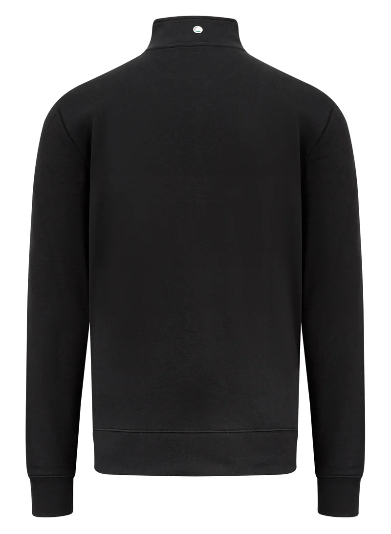 AMG Petronas Formula 1 Team  AMG F1 Team black quarter-zip sweatshirt for Men | Best Price UAE