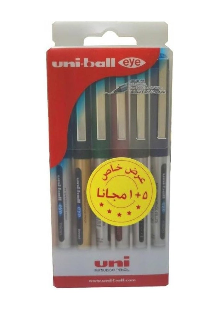 يوني بول uni-ball EYE Micro Rollerball Pen Set - Image 2