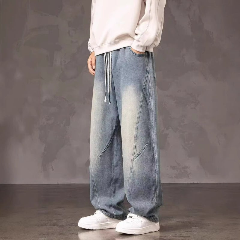 Unisex Casual Daily Denim Jeans - Image 5
