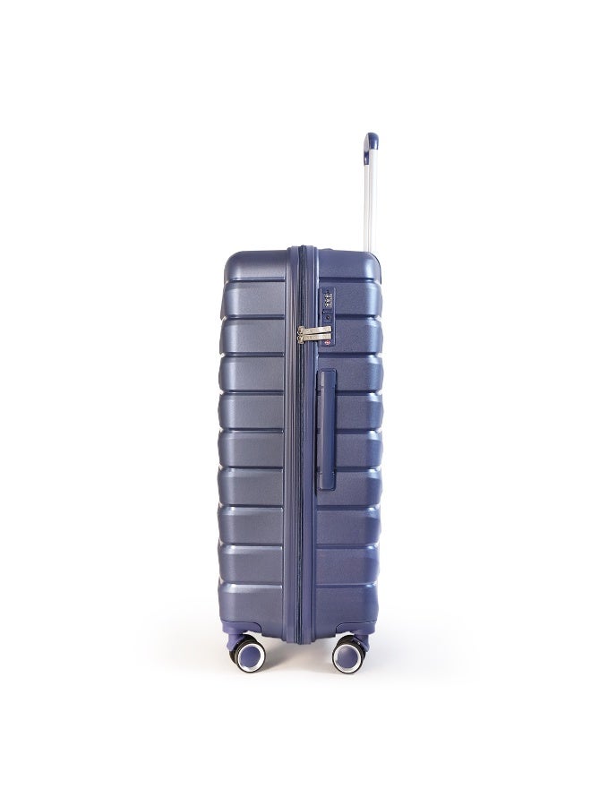 NEWCOM Polypropylene Suitcase, 4 Spinner Wheels, Lightweight Hard Shell | Shock Resistant | Durable PP Material | TSA Lock | Fashion Design |  Warranty | NEWCOM - Image 3