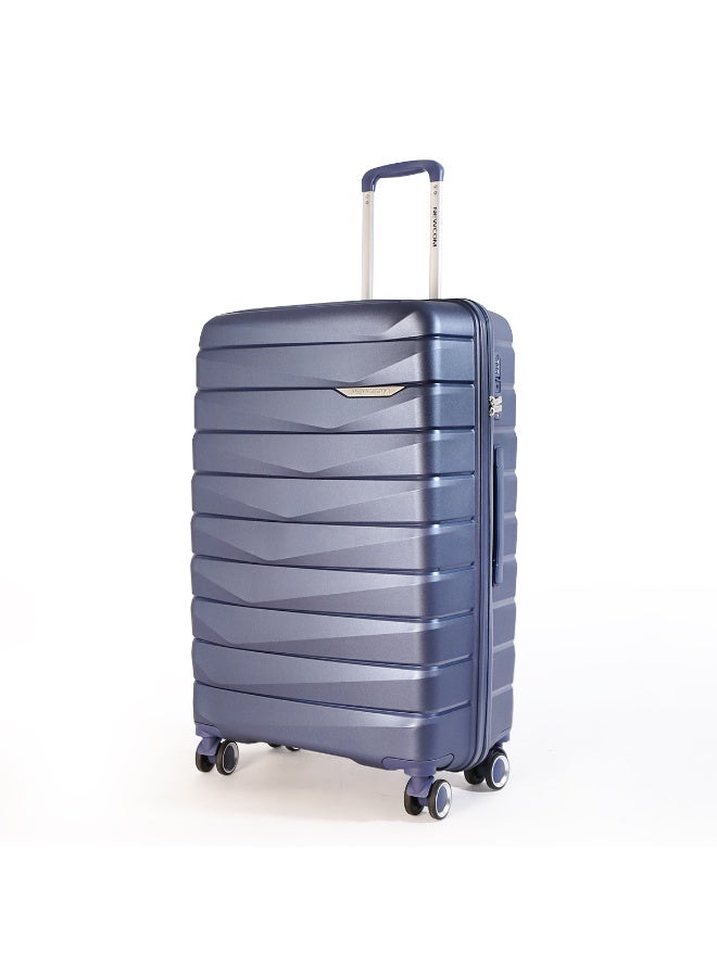 NEWCOM Polypropylene Suitcase, 4 Spinner Wheels, Lightweight Hard Shell | Shock Resistant | Durable PP Material | TSA Lock | Fashion Design |  Warranty | NEWCOM - Image 2