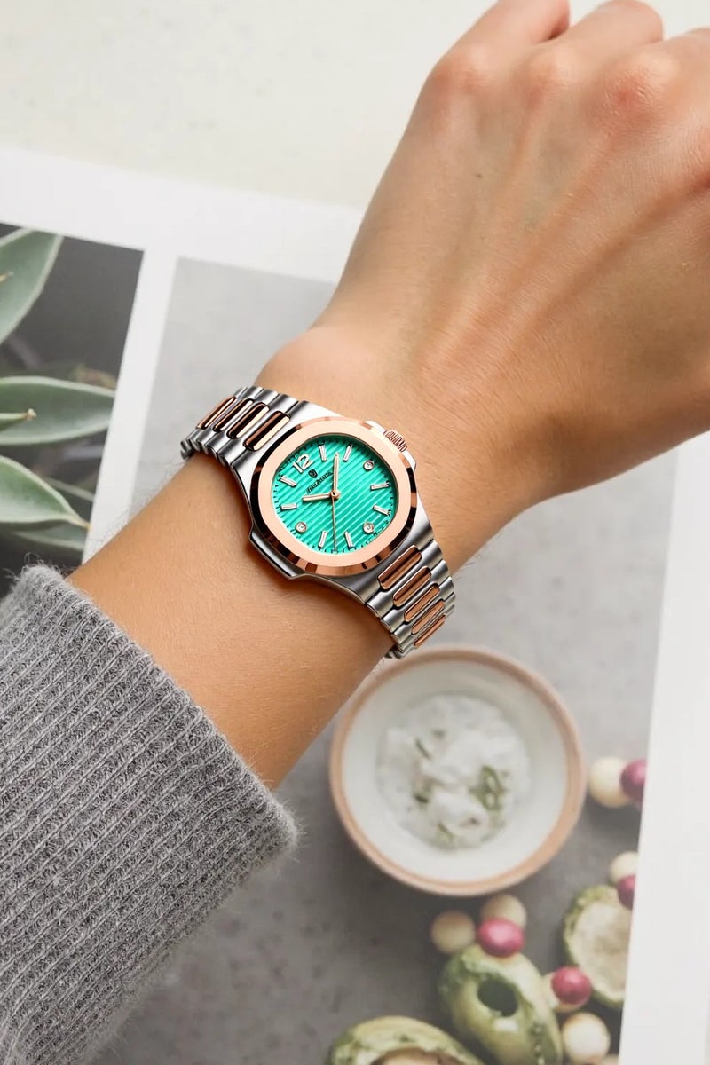 پوداجار المرأة ساعة، النساء للماء مضيئة الكوارتز الكلاسيكية ساعة المعصم-31mm - Image 3