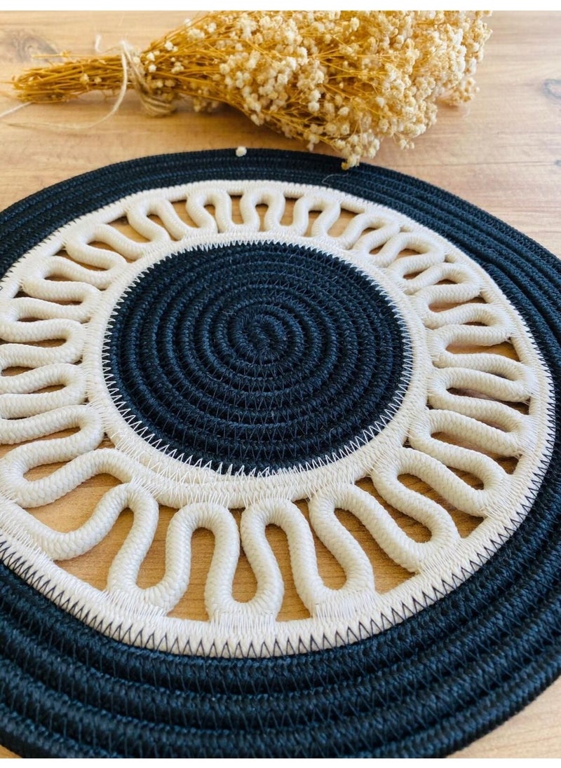 My Doğa Store Jute Wicker American Service Plate  - Image 3