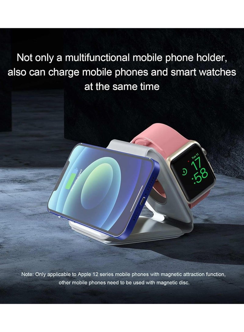 general Magnetic Wireless Charger, Fast Charging Pad, Foldable Phone Smart Watch Charge Station - Image 4