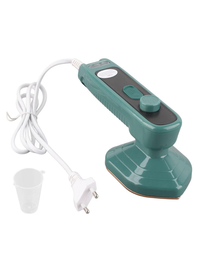 Yuwell Garment Steamer Portable Handheld Steamer Mini Clothes Ironing Machine Mini Electric Micro Iron For Home And Travel Mini Iron Fast Heating Iron With 2 Pin EU Plug Green  - Image 1