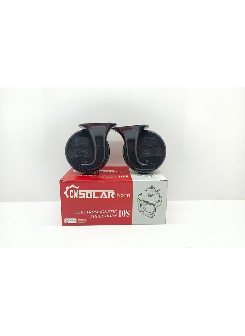 Cmsolar - 12V Double Plug Dat Horn 510 Hz Thin 410 Hz Thick - Image 1