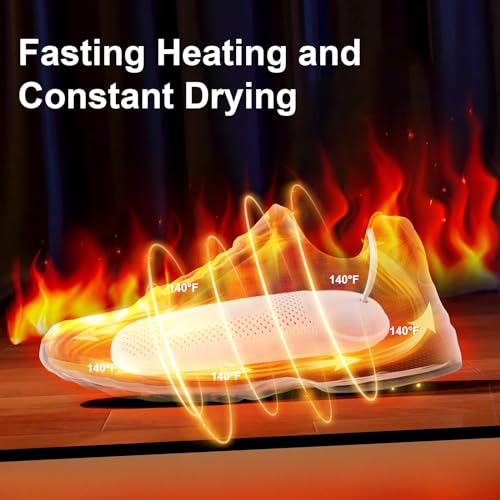 Mingting Shoe Dryer, Boot Dryer for Work Boots, Electric Portable Shoe Dryer Warmer for Sneaker Socks Gloves Drying,US Plug (Style A) - Image 3