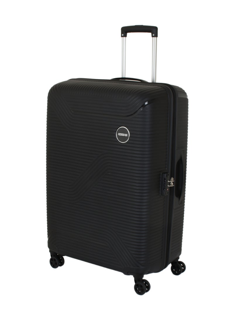 AMERICAN TOURISTER MAXPLUS  79CM  Large  Size Hard Luggage TSA BLACK  - Image 3