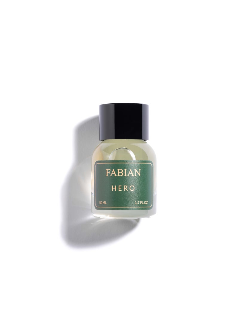 FABIAN Hero Eau de Parfum Fragrance for Men and Women 50 ml