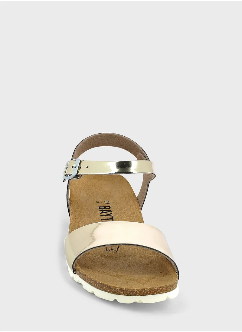 BAYTON Wodonga Multi Strap Wedge Sandals