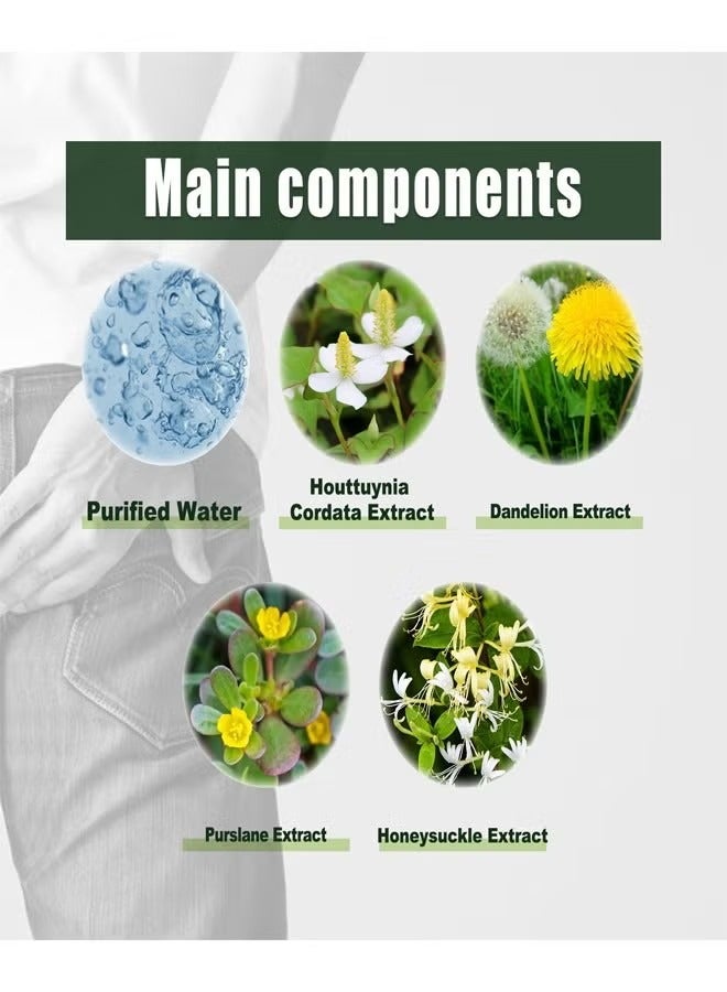 EELHOE 2 Pack/20 Pcs Herbal Hemorrhoid Wipes, Made Entirely From Natural and Botanical Formulas, For The Treatment of Treats External, Hemorrhoids and Fissures, For Long-Lasting Comfort and Soothing Pain - Image 4