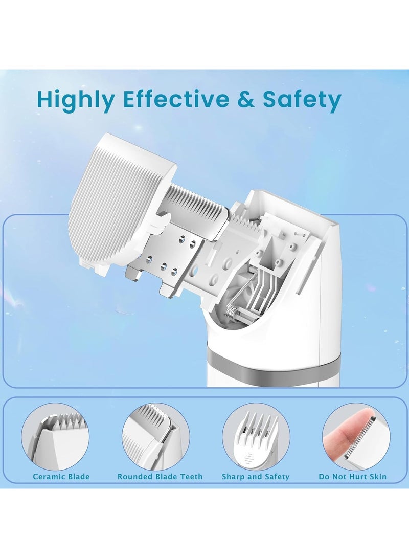 general Low Noise Cordless Clippers for Dogs and Cats – Grooming Kit with Nail Grinder, 4 in 1 Electric Trimmer for Paws, Ears, Eyes, and Face, Gray - Image 5