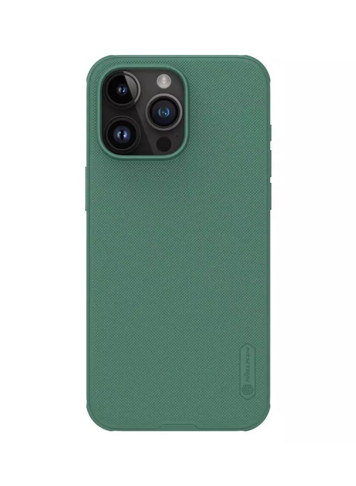 Nillkin Super Frosted Shield Pro Magnetic MagSafe Matte Case for Apple iPhone 15 Pro Max 6.7" (2023) – Elegant Dark Green - Image 1