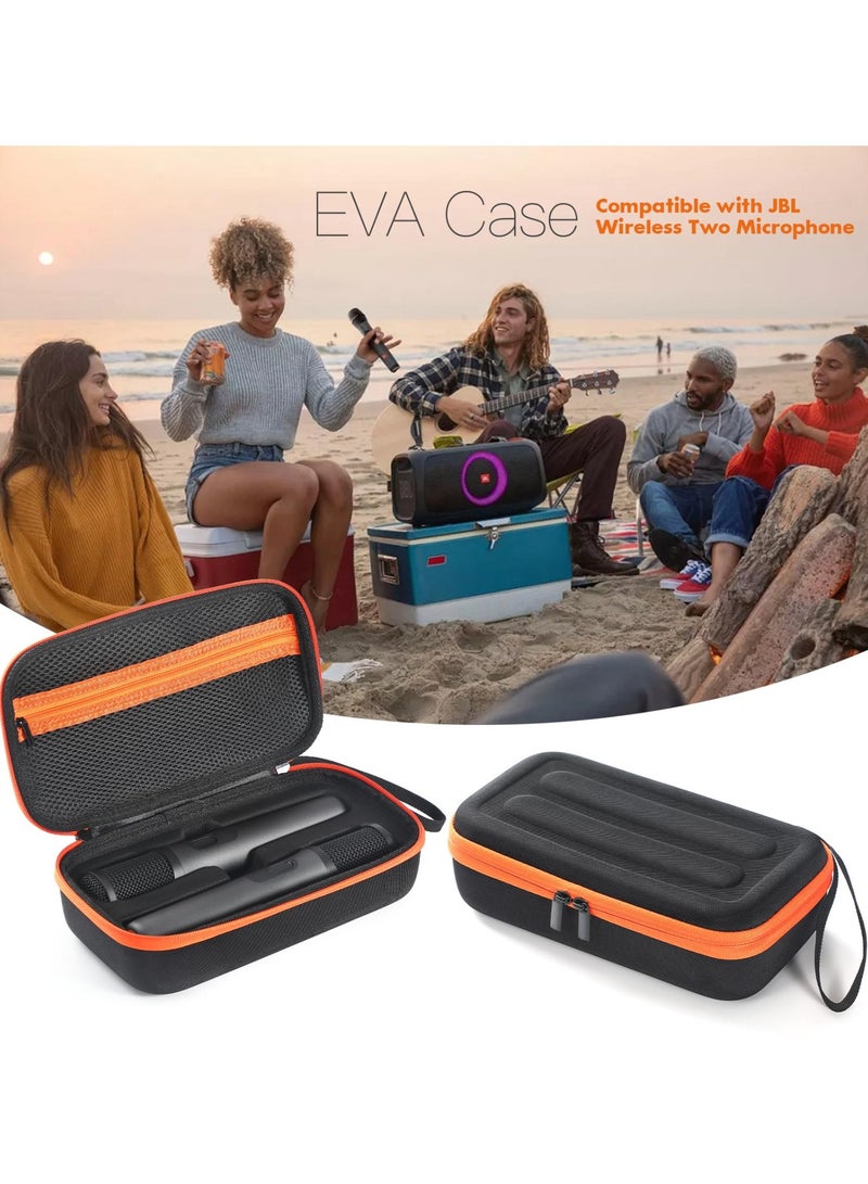EVA Portable Storage Case for JBL PartyBox Wireless Mic Rechargeable Microphones Travel Bag Protective Case Cover (Charging Version)  - Image 3