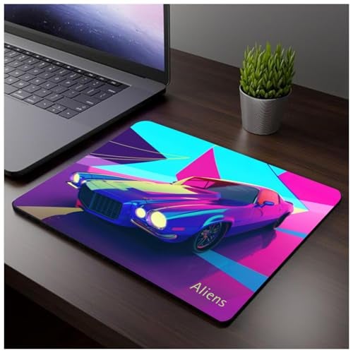 Aliens Mouse Pad for Computer, Laptop, Smooth Premium Cloth Surface, Non-Slip Rubber Base, Speed and Precision Operation Compatible with Laser and Optical Mouse, Gaming, Office, Home 230x190mm (NE-35) - Image 5